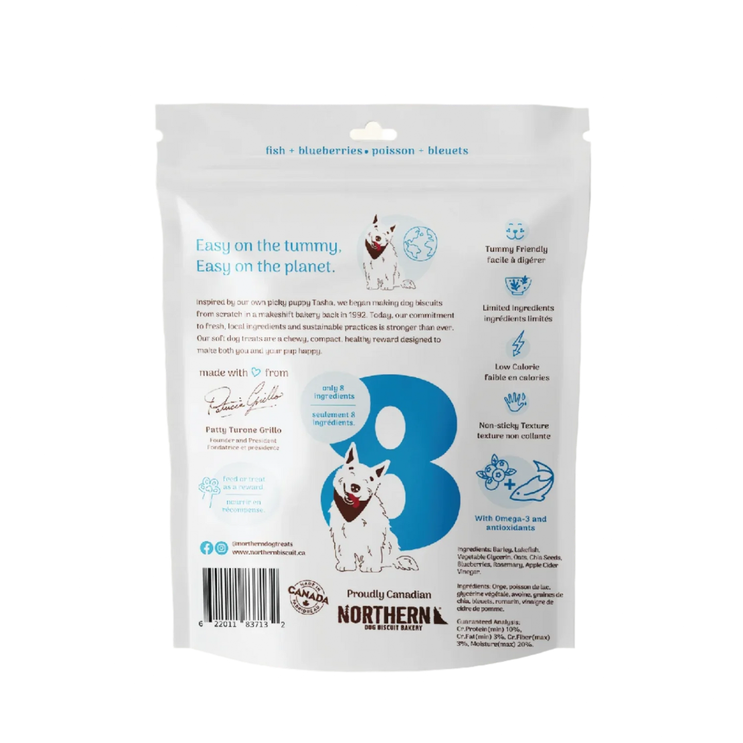 Northern Softies Fish & Blueberries Dog Treats