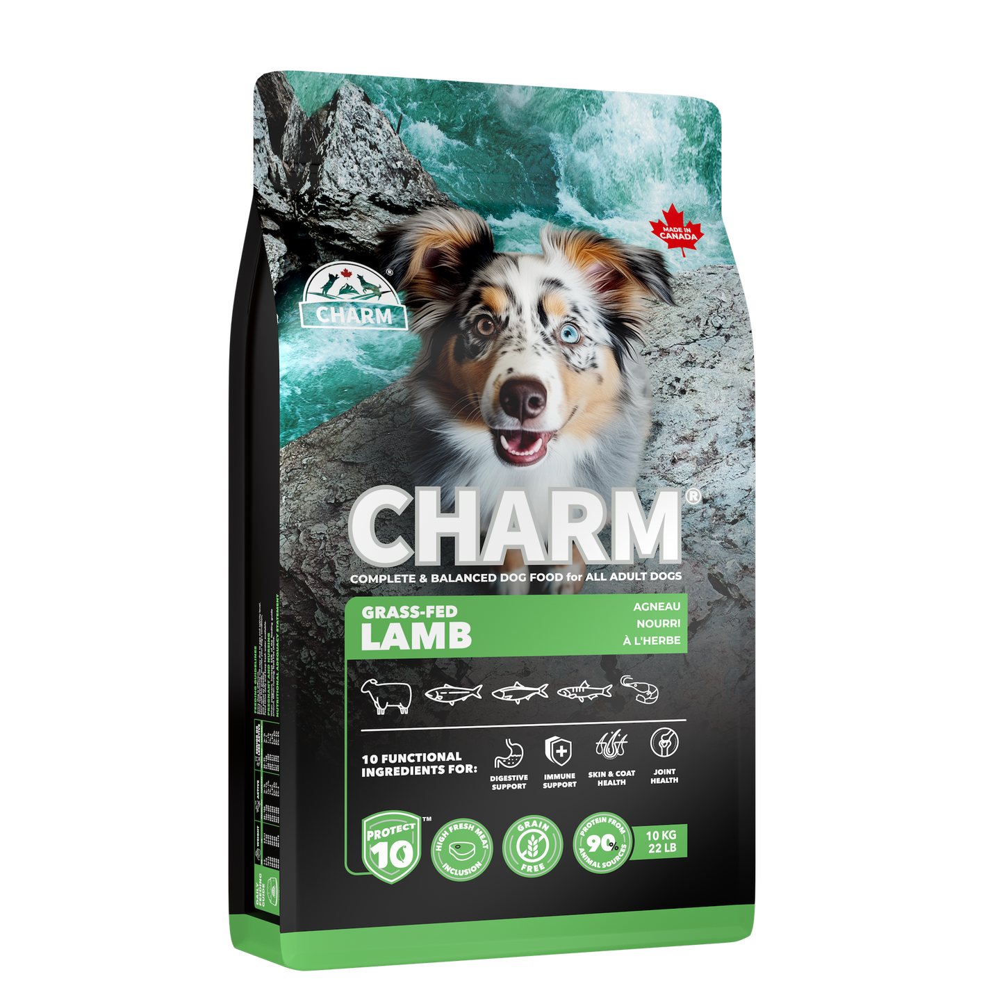 Charm Grass-Fed Lamb Dog Food