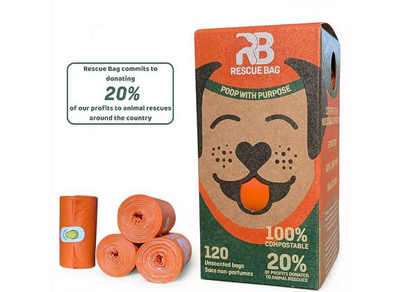 Rescue Bag Compostable Dog Poop Bags