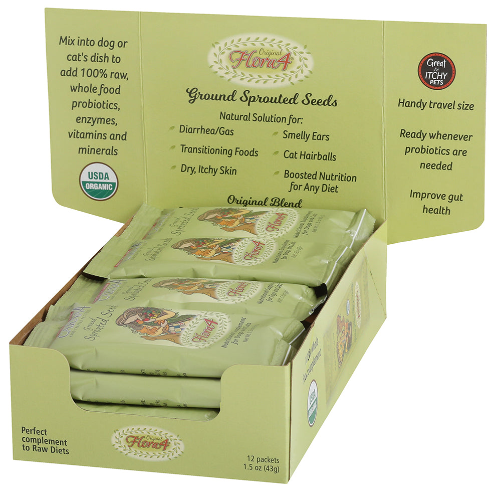 Flora4 Organic Sprouted Seeds Food Topper