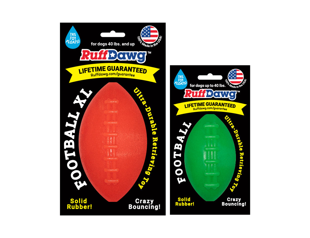 RuffDawg Football Dog Toy