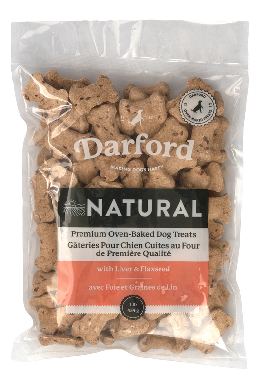Darford Natural Liver & Flaxseed Dog Treats