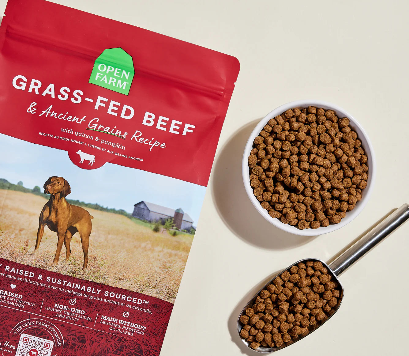 Open Farm Grass-Fed Beef & Ancient Grains Dog Food