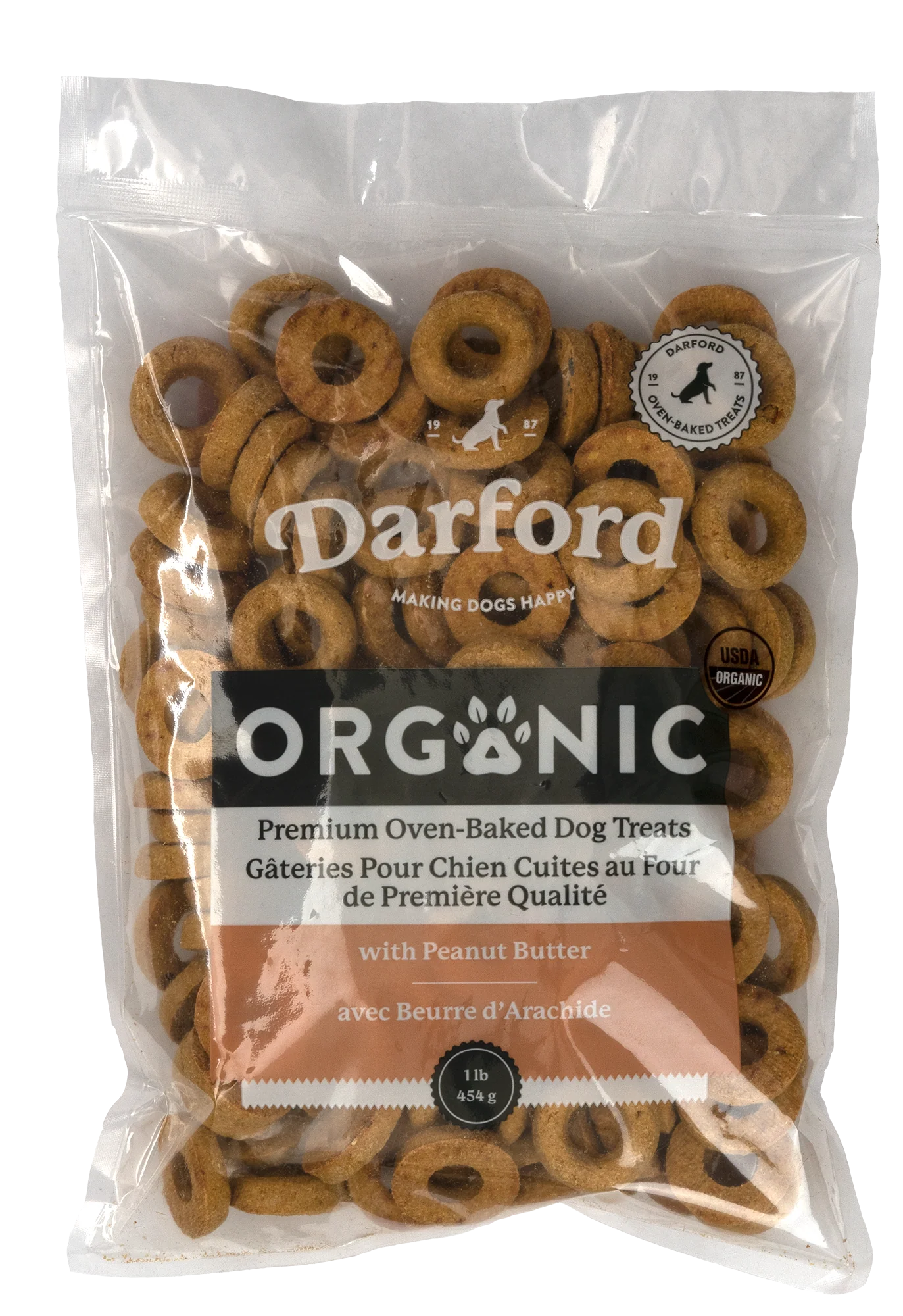 Darford Organic Peanut Butter Dog Treats