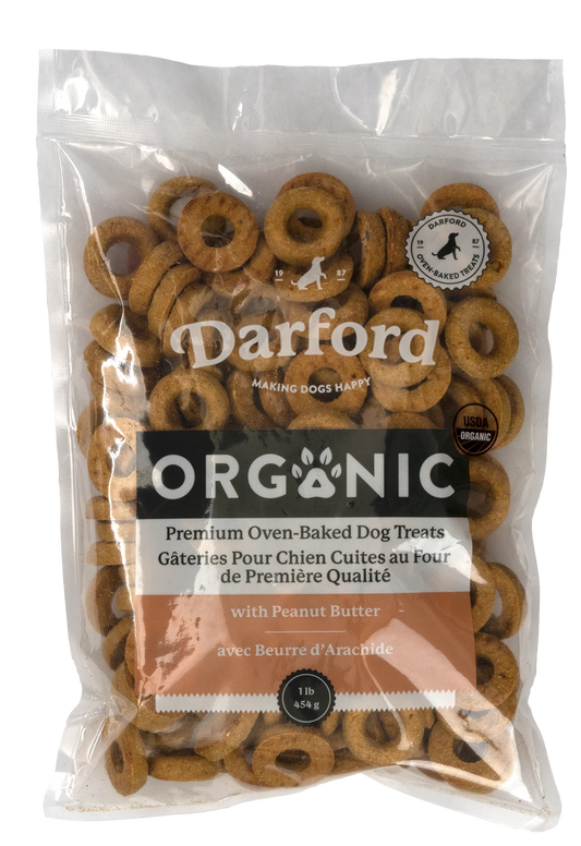 Darford Organic Peanut Butter Dog Treats