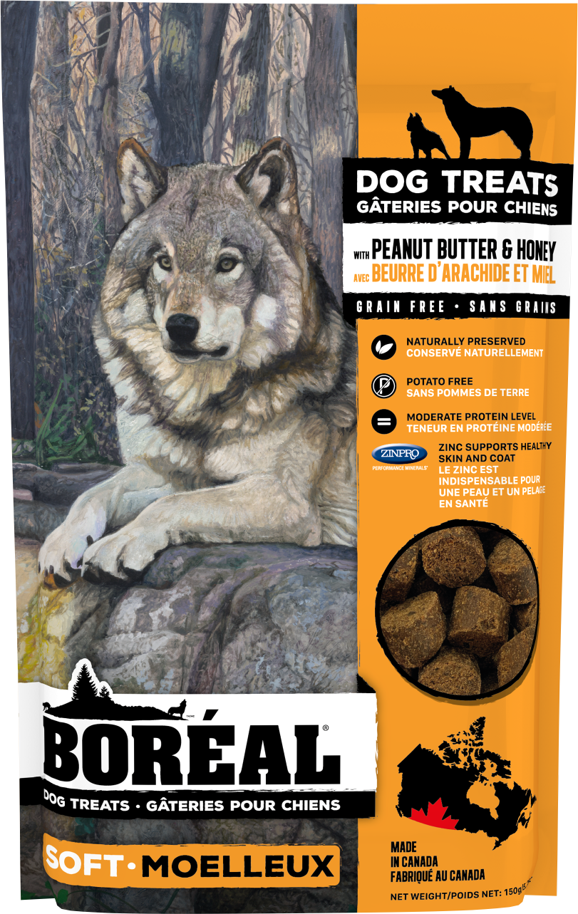 Boréal Dog Treats Peanut Butter and Honey