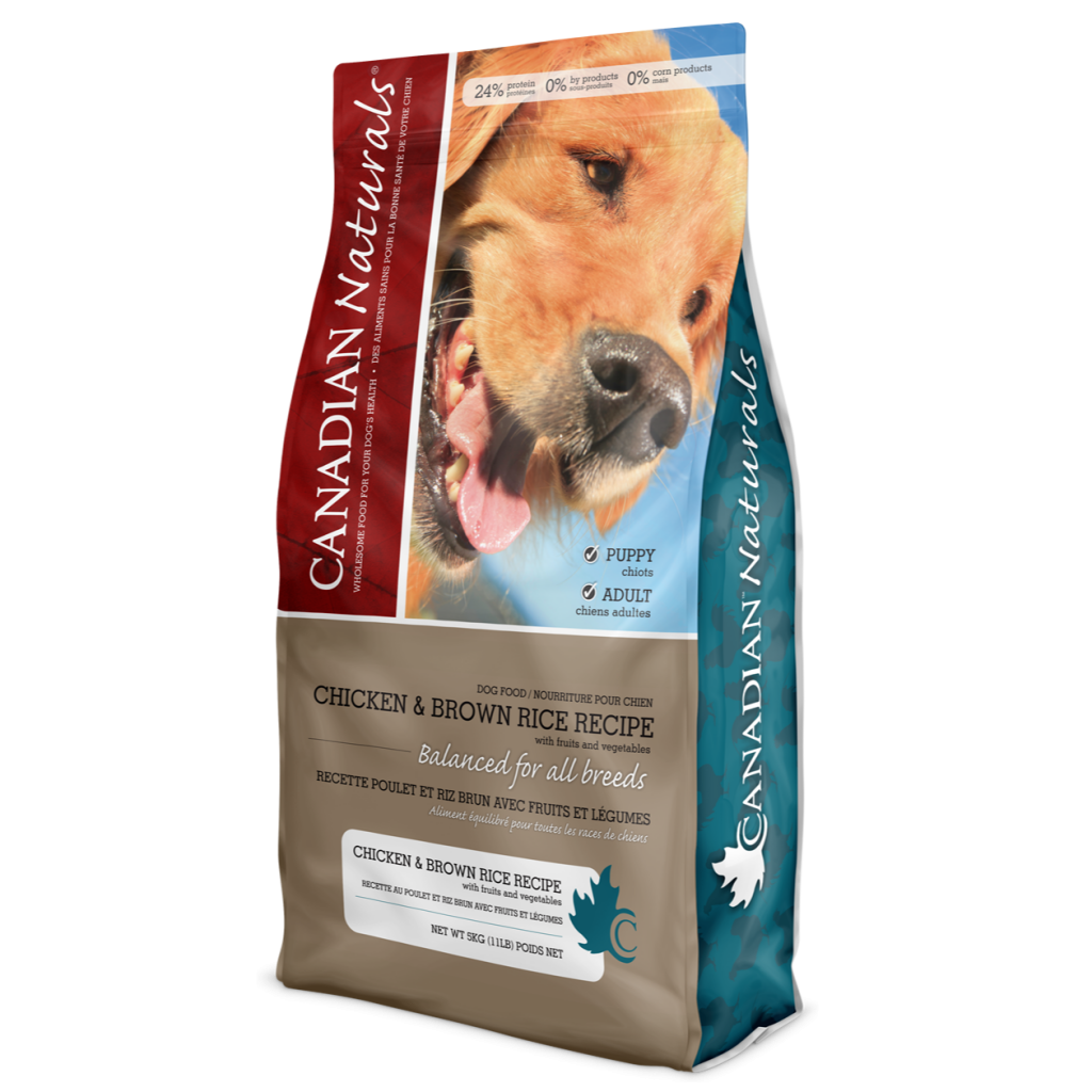 Canadian Naturals Chicken and Brown Rice Dog Food