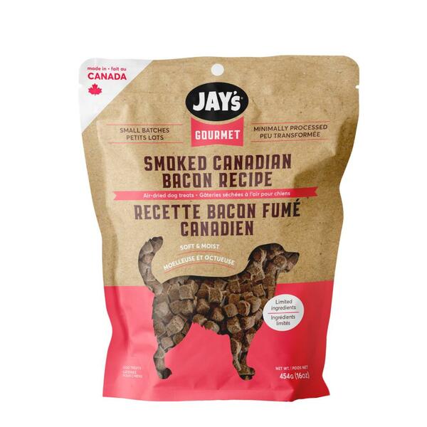 Jay's Gourmet Smoked Canadian Bacon Dog Treats