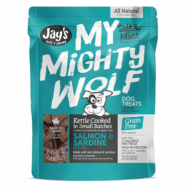 Jay's My Mighty Wolf Salmon Dog Treats