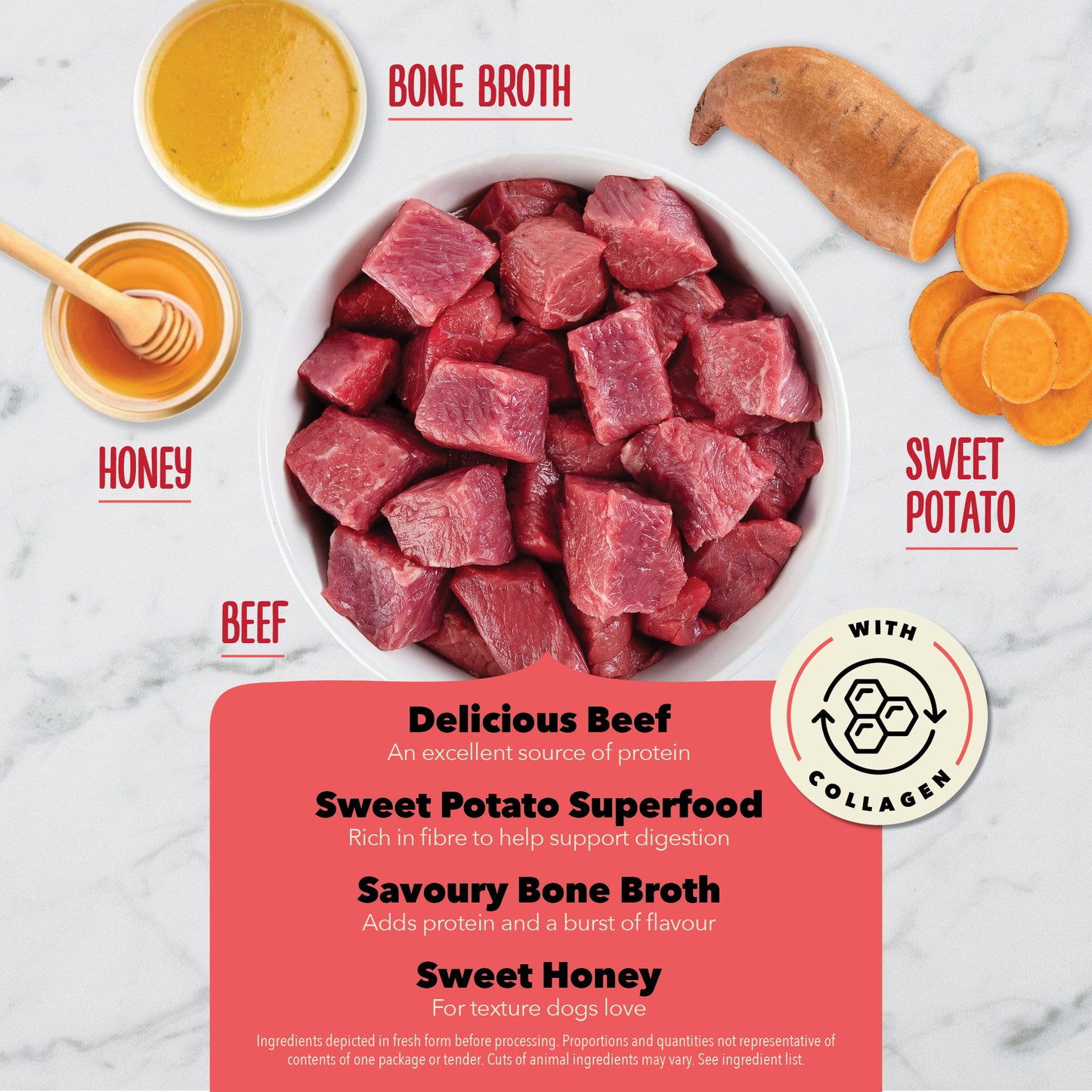 ACANA Chewy Strips Hip & Joint Support Beef Dog Treats