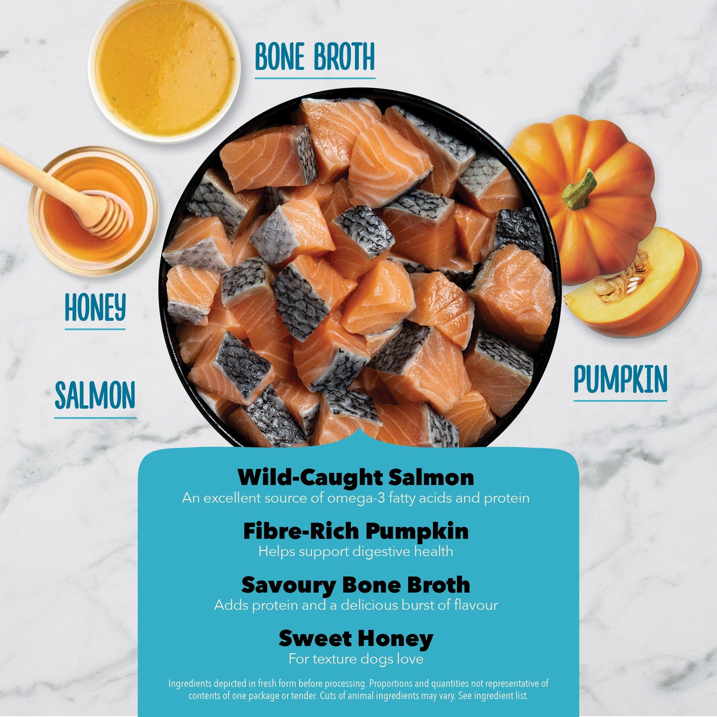 ACANA Chewy Strips Skin, Coat & Digestive Support Salmon Dog Treats
