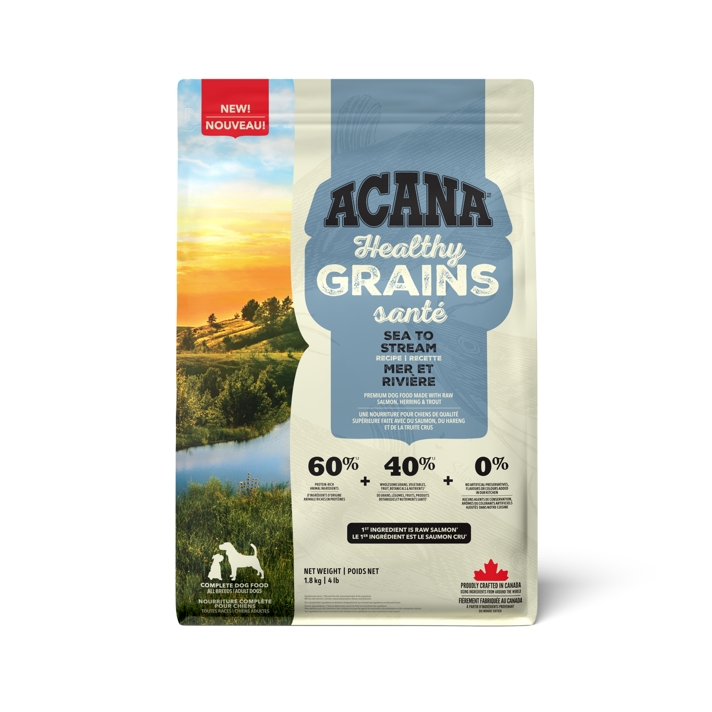 ACANA Healthy Grains Sea to Stream Dog Food