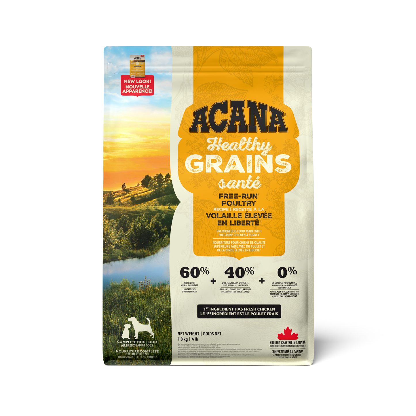 ACANA Healthy Grains Free-Run Poultry Dog Food