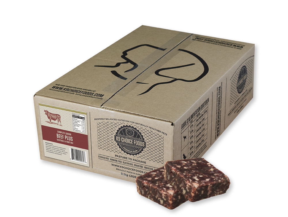 K9 Choice Beef Plus Raw Dog Food