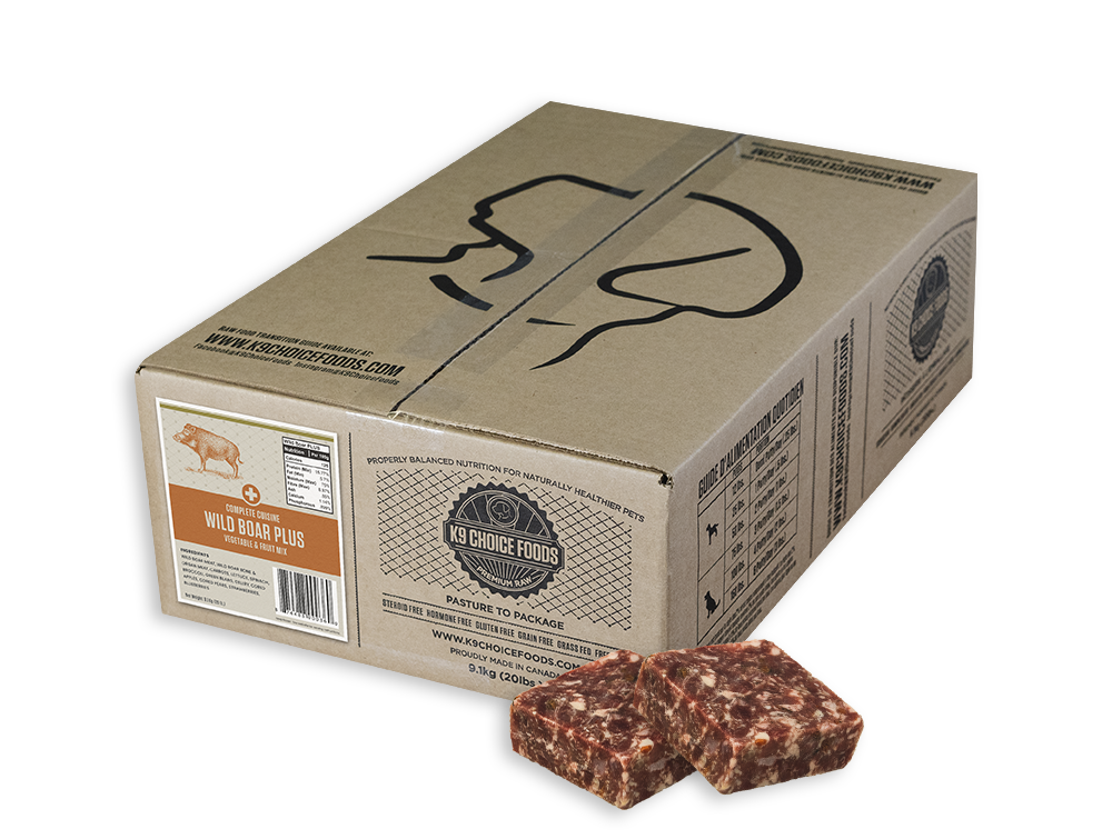 K9 Choice Wild Boar Plus Raw Dog Food