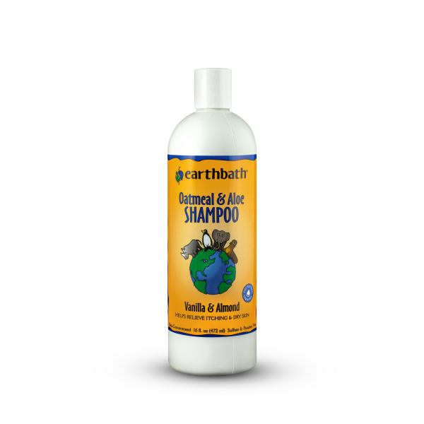 earthbath Oatmeal & Aloe Dog Shampoo Vanilla & Almond