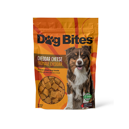 Dog Bites Freeze Dried Cheddar Cheese Dog Treats