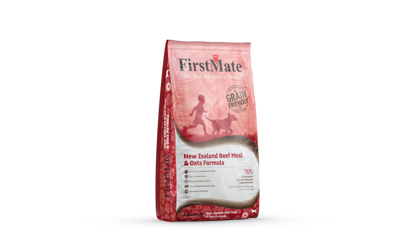 First Mate New Zealand Beef and Oats Formula