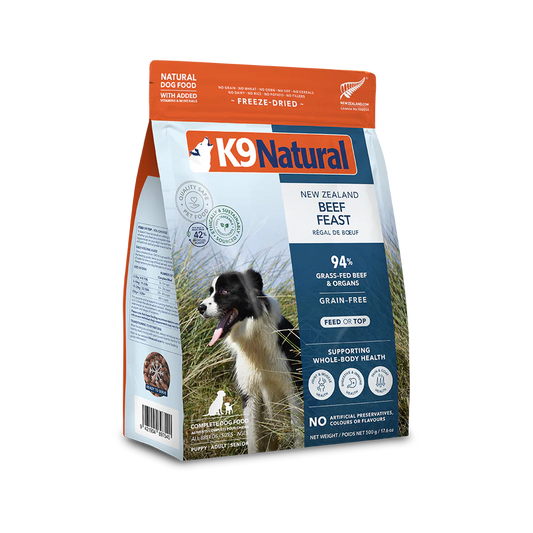K9 Natural Beef Feast Freeze-Dried Dog Food