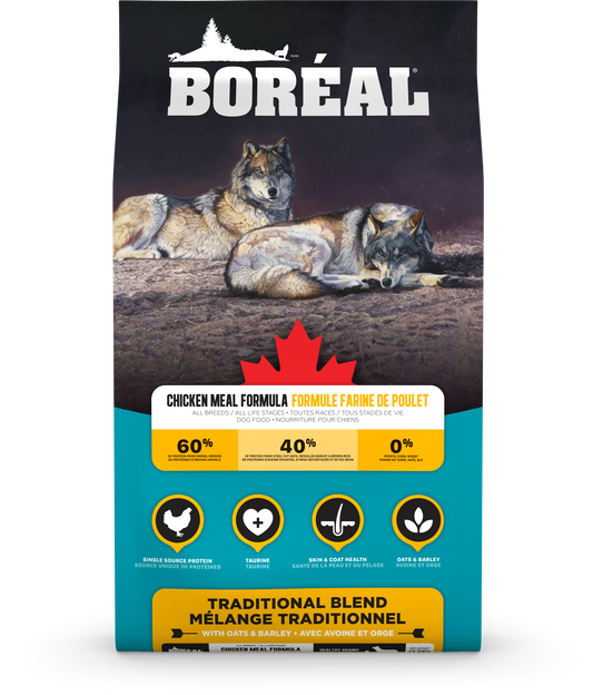 Boréal Traditional Blend Chicken Dog Food