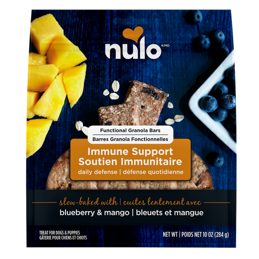 Nulo Functional Granola Bars Immune Support Dog Treats
