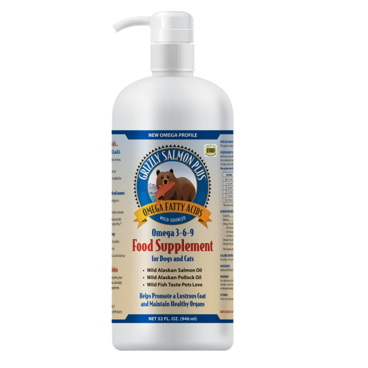 Grizzly Salmon Plus Oil Supplement for Dogs