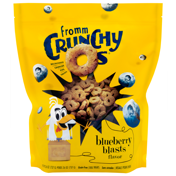 Fromm Crunchy Os Blueberry Blasts Dog Treats