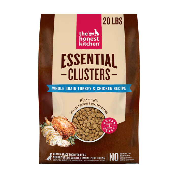 The Honest Kitchen Whole Grain Turkey & Chicken Essential Clusters Dog Food