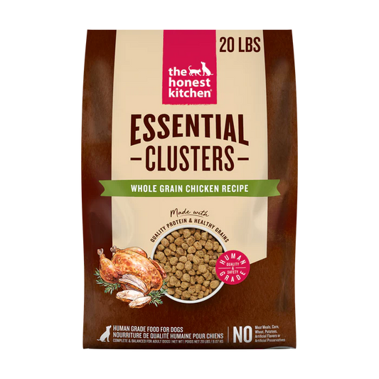 The Honest Kitchen Whole Grain Chicken Essential Clusters Dog Food