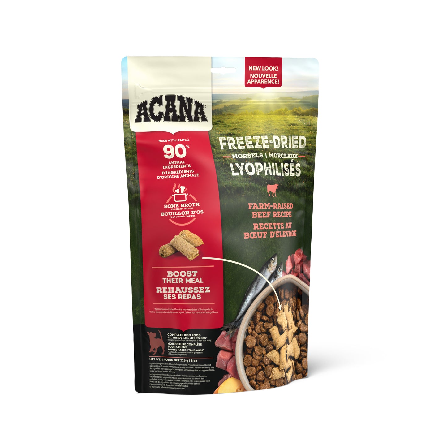 ACANA Freeze-Dried Food, Beef Recipe, Morsels