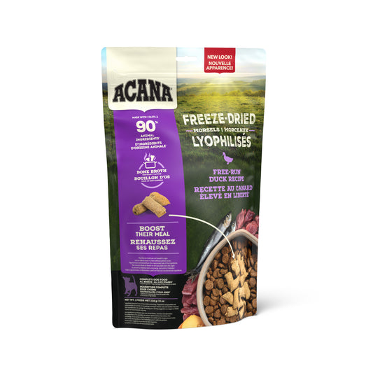 ACANA Freeze-Dried Food, Duck Recipe, Morsels