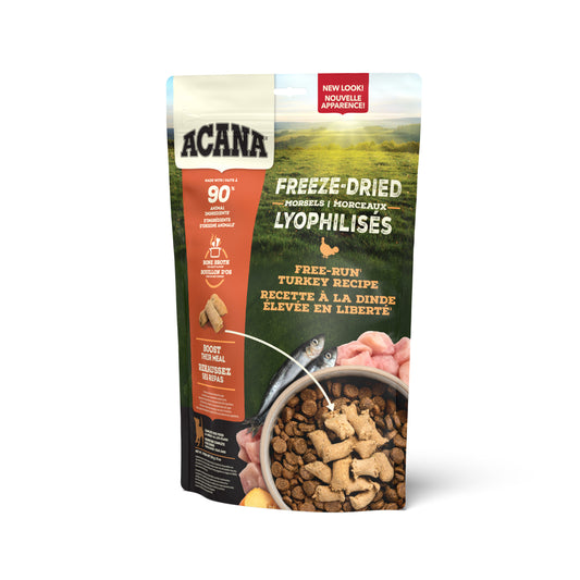 ACANA Freeze-Dried Food, Turkey Recipe, Morsels