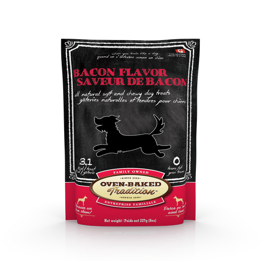 Oven-Baked Tradition Bacon Dog Treat