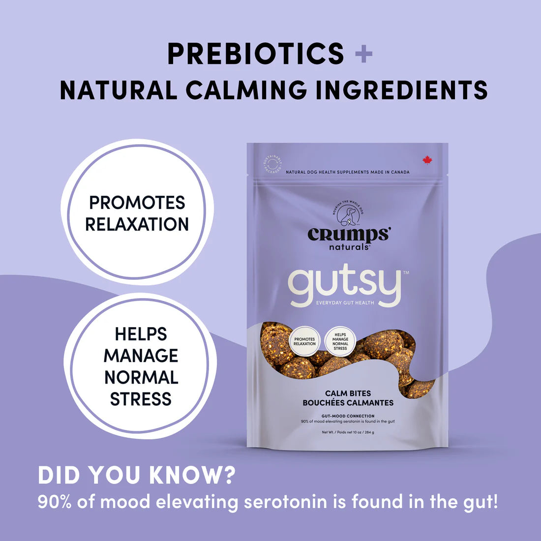 Crumps Gutsy Calm Bites Dog Treats