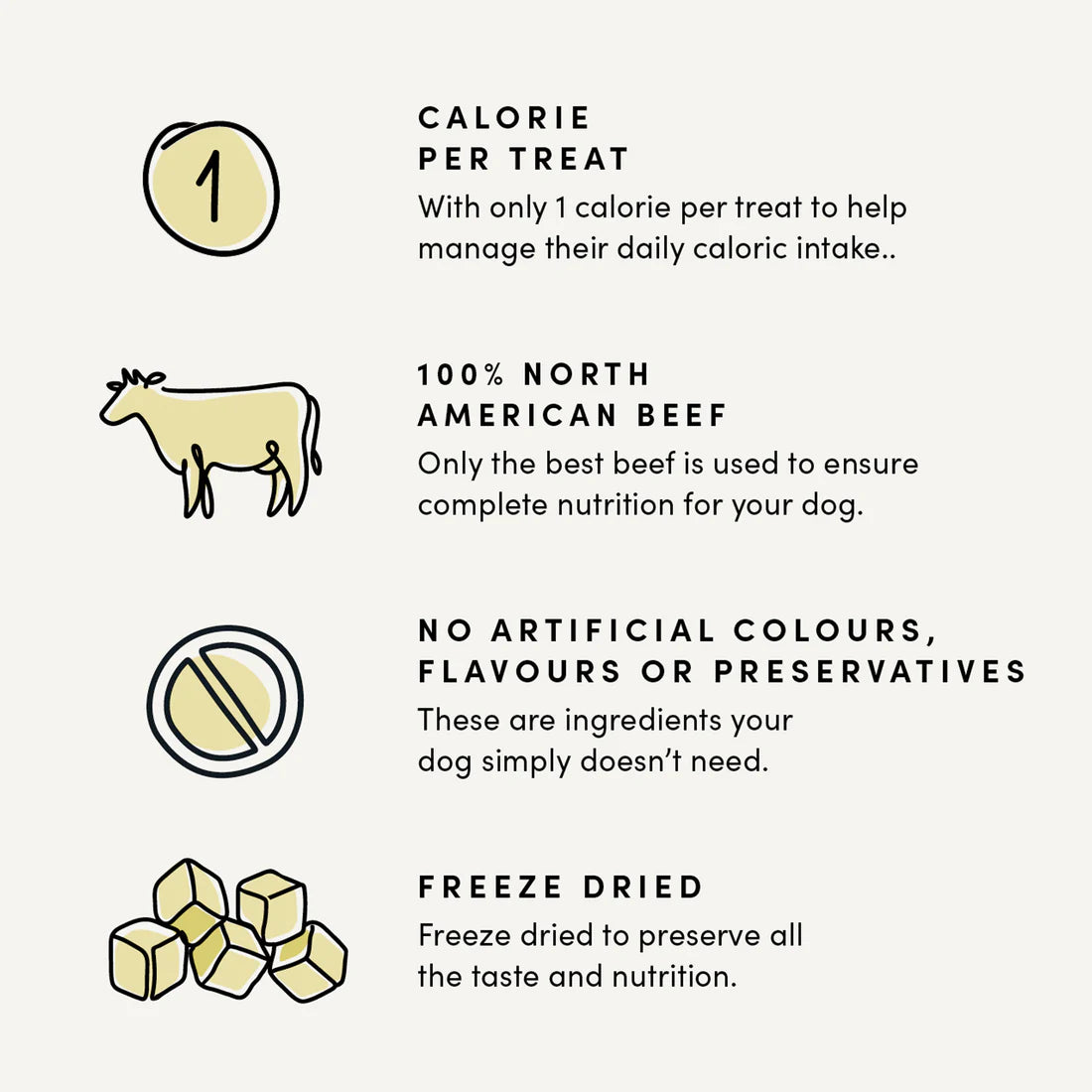 Crumps' Freeze-Dried Beef Liver Mini Trainers