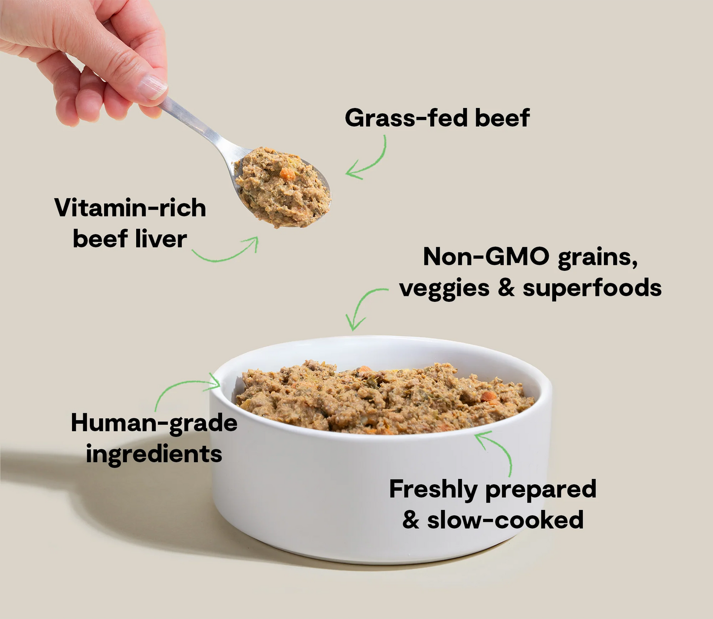 Open Farm Gently Cooked Dog Food - Grass-Fed Beef Recipe
