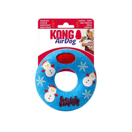 KONG Holiday AirDog Donut Dog Toy