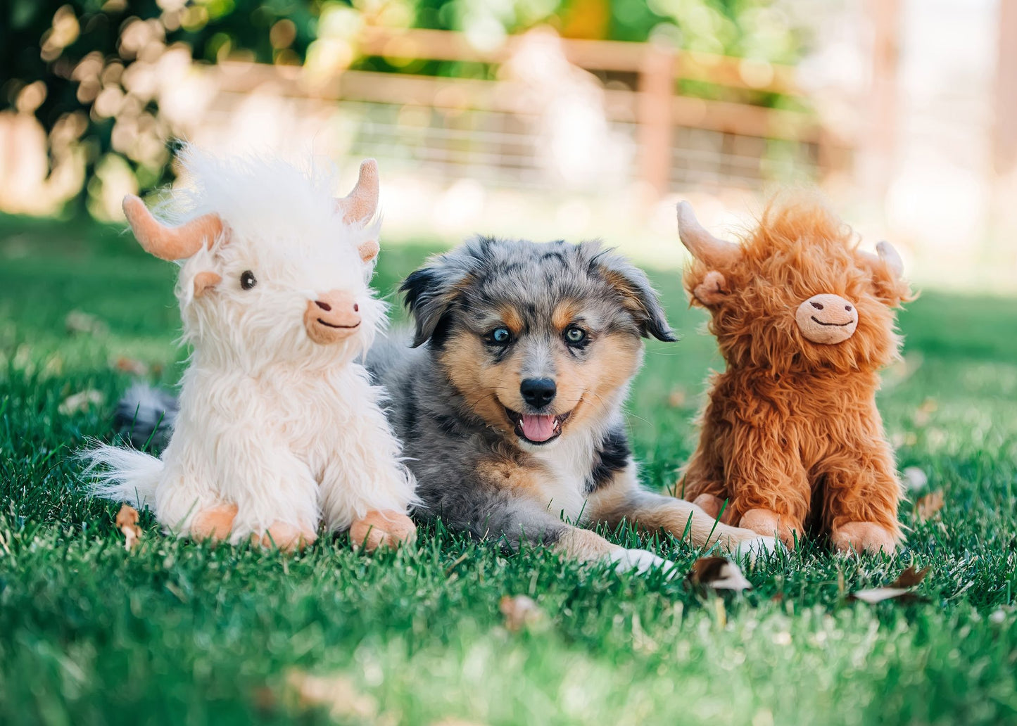 Multipet Highland Cow Dog Toy