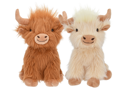Multipet Highland Cow Dog Toy