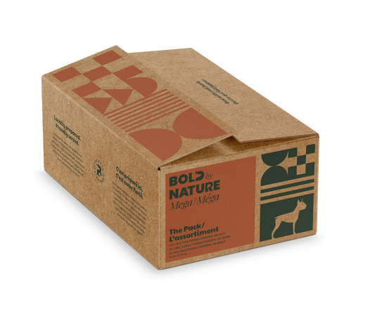 Bold by Nature The Pack – Non Chicken Variety Raw Dog Food
