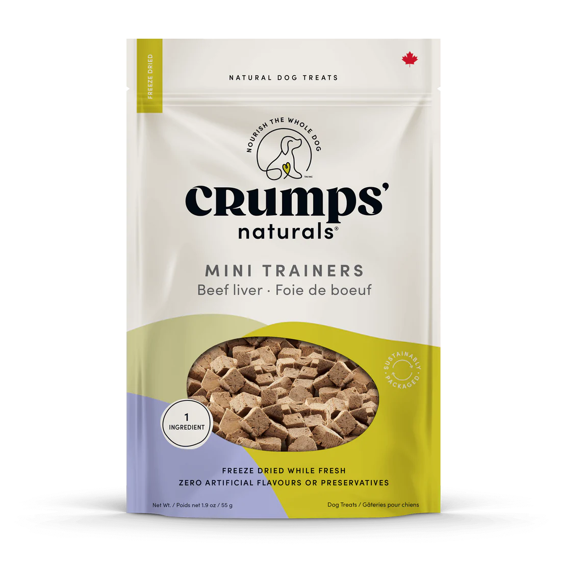 Crumps Freeze-Dried Beef Liver Mini Trainers