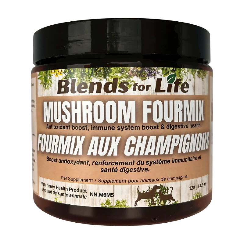 Blends for Life Mushroom Fourmix Supplement for Dogs