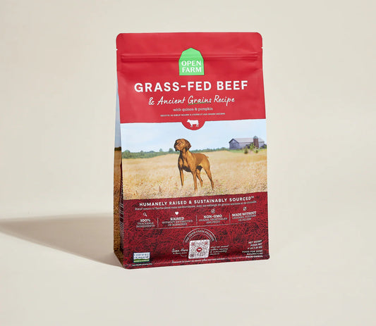 Open Farm Grass-Fed Beef & Ancient Grains Dog Food