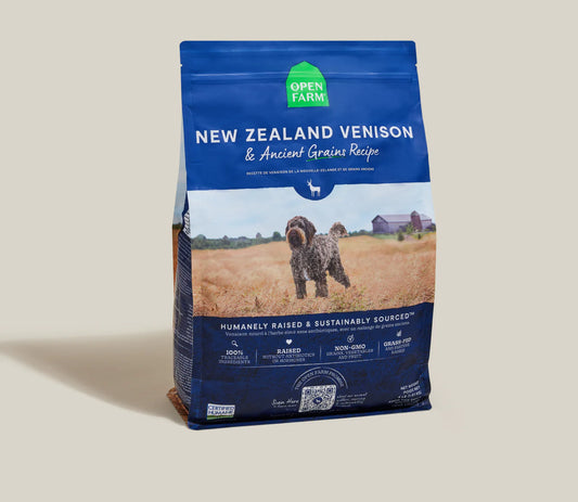 Open Farm New Zealand Venison & Ancient Grains Dog Food