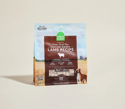 Open Farm Pasture-Raised Lamb Freeze Dried Raw Morsels for Dogs