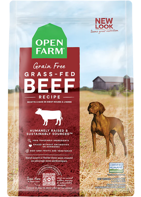 Open Farm Grass-Fed Beef Grain-Free Dog Food