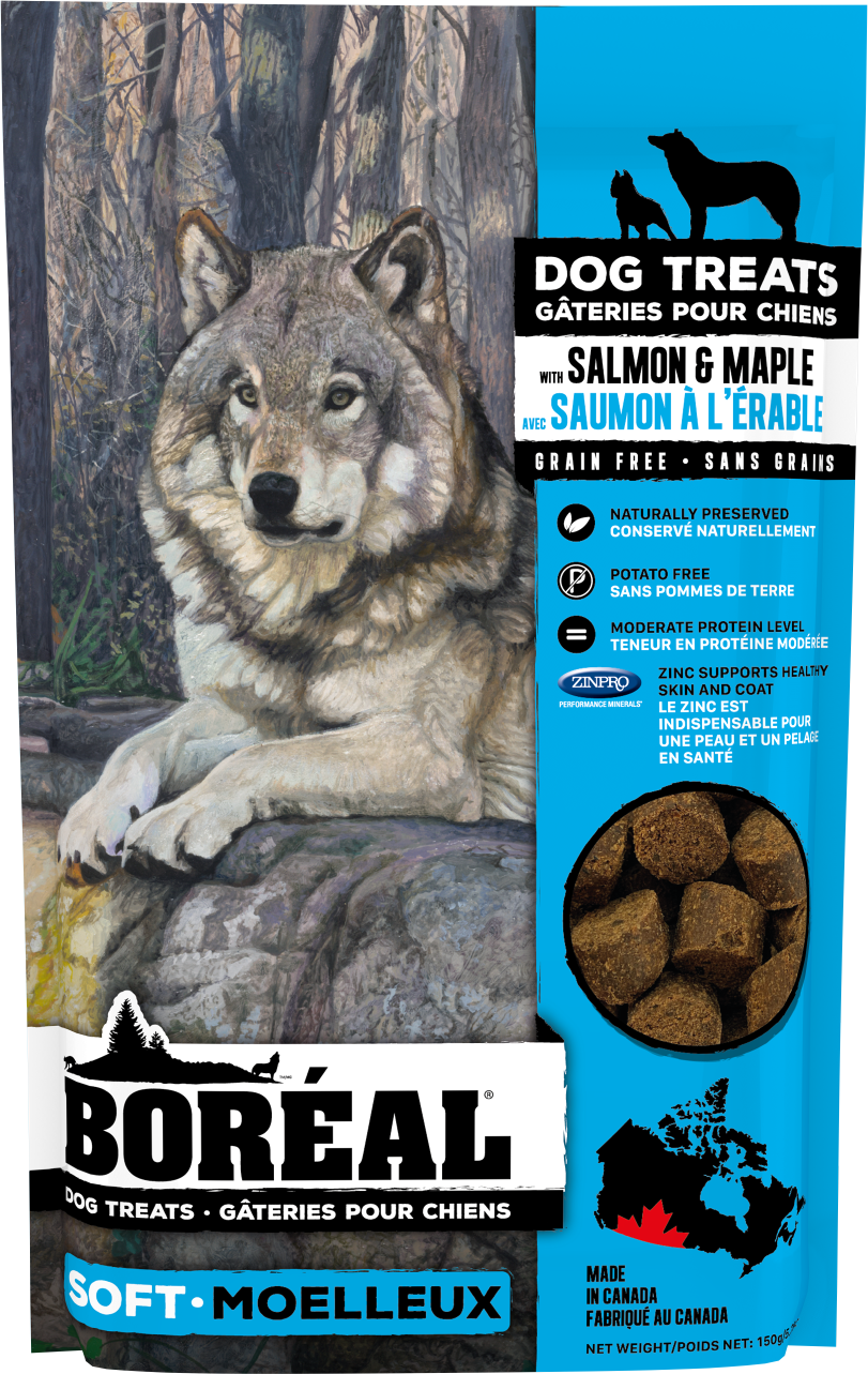 Boreal Dog Treats Salmon and Maple