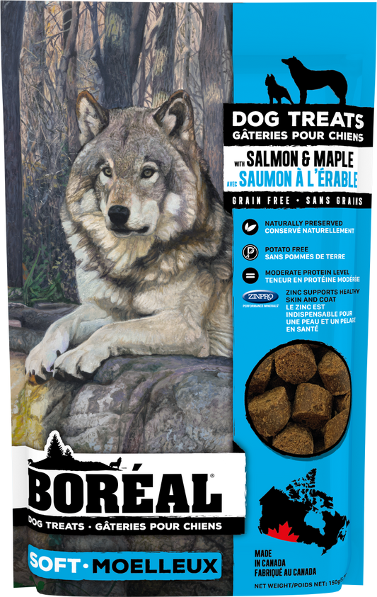 Boreal Dog Treats Salmon and Maple