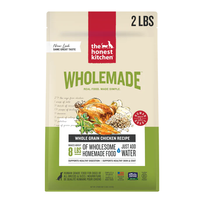 The Honest Kitchen Wholemade Whole Grain Chicken Dehydrated Dog Food