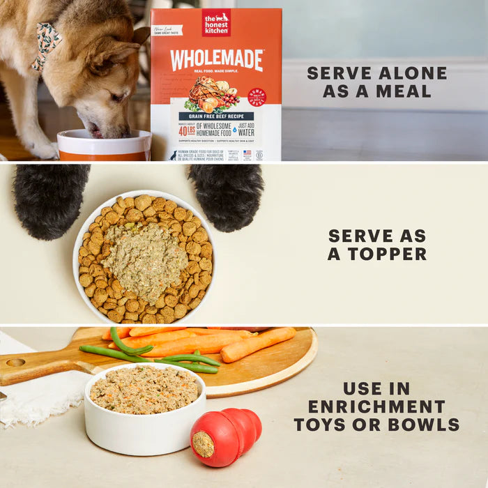 The Honest Kitchen Wholemade Whole Grain Turkey Dehydrated Dog Food